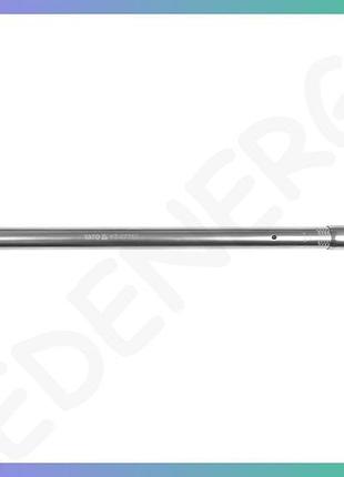 Ключ динамометрический yato квадрат 3/4" 200-1000 нм для измерения крутящего момента длина 1030-1050 мм