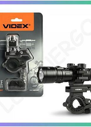 Велосипедний тримач для ліхтариків videx універсальний кріплення на руль для ліхтариків 20-28 мм
