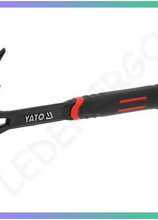 Молоток стальной монолитный yato 600 г 345 мм эргономичная ручка для точных работ молоток для ремонта