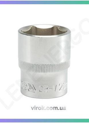 Головка торцевая 6-гранная yato 1/2" 23 мм для гаек и болтов ключ для гаек