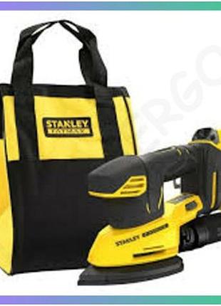 Аккумуляторная вибрационная шлифмашина stanley fatmax v20 12000об/мин бесщеточная для шлифования и обработки поверхностей