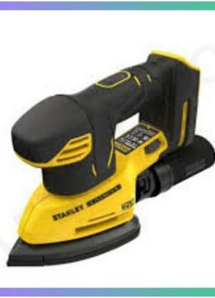 Вибрационная шлифмашина бесщеточная stanley fatmax v20 12000 об/мин для шлифовки поверхностей