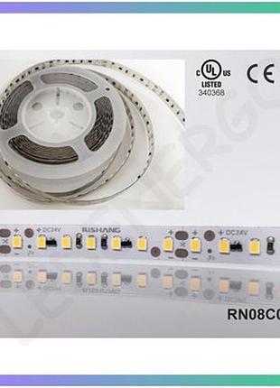 Світлодіодна стрічка rishang 120-2835 12v 8,6w 818lm 6500k для освітлення інтер'єру 5м ціна за 1м відвантаження бобінами по 5м