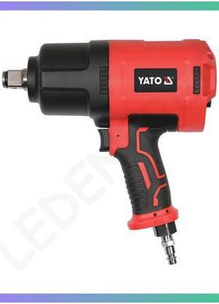 Гайковерт ударний пневматичний yato 3/4" 2300 нм 7000 об/хв для механосервісів і автомайстерень