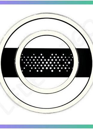 Led світильник kenzo-r 85w 3000-4000-5000k чорний круглий для кімнати до 23 м2 з пультом керування