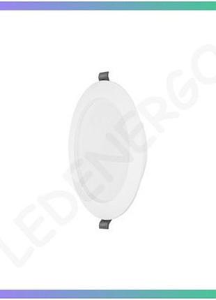 Led світильник даунлайт frame violux круглий 12w 4200k для офісу та дому матовий освітлювальний прилад