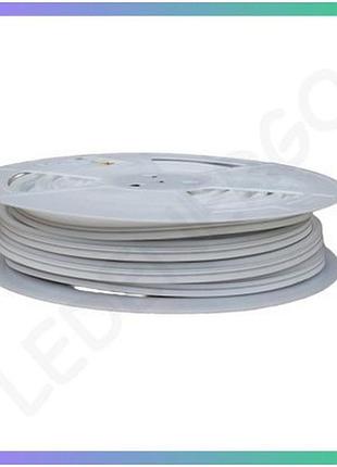 Led неонова стрічка 10вт 12в 120-2835 холодний білий 6500к 230лм для підсвічування 5м мін зам 5м бобіна