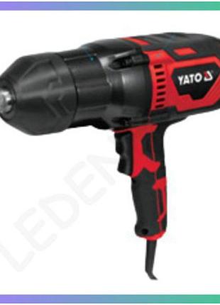 Гайковерт ударный yato 3/4" 1200 вт 2300 нм 1800 об/мин для затяжки и откручивания болтов
