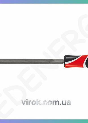 Напильник по металу yato трикутний 300 мм грубий фініш для обробки металевих поверхонь інструмент