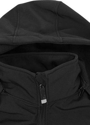 Куртка рабочая yato softshell черная с капюшоном водонепроницаемая три кармана для мужчин 8