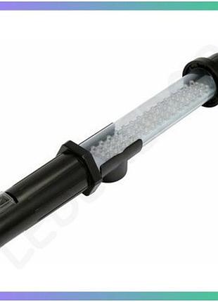 Переносной светодиодный светильник yato 60+1 led аккумуляторный 3.7v для мастерской с зарядкой 12v
