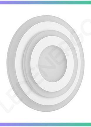 Світильник стельовий led stellar violux 22w круг білий економічний світильник для комфортного освітлення