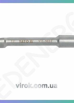 Ключ торцевий yato тип l м 9 мм 121 мм для ремонту автомобілів та техніки гайковий ключ