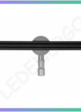 Линейный трап fala slim black 70х3х7 см из нержавеющей стали для душа и ванной комнаты сливной канал