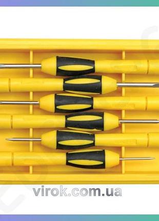 Набір викруток vorel 6 шт torx cr-v для ремонту електроніки інструменти для майстра