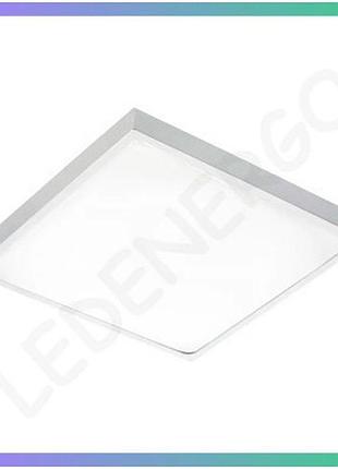 Світильник gtv altar 295x295mm 4000k 24w ip44 сірий стельовий освітлювальний прилад для офісу і дому