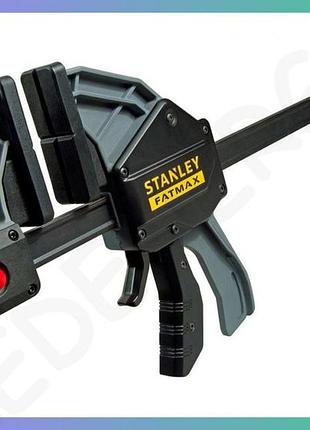 Струбцина самозатискна stanley fatmax m 300мм сила стиску 135кг затискач для майстерні