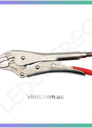Зажимные клещи yato 250 мм cr-mo для сварки ручные клещи для крепления