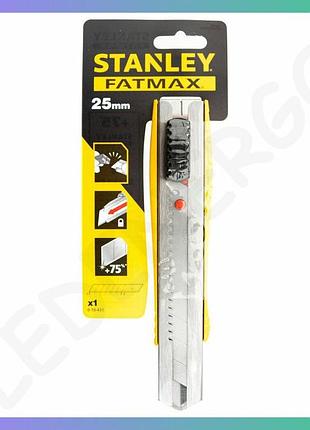 Нож stanley fatmax с выдвижным лезвием 25 мм для ремонта и строительства резак для резки
