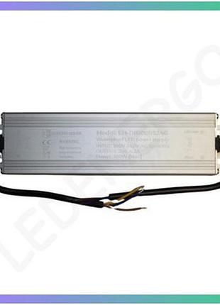 Led драйвер 100вт 24в ip67 pro для led стрічок на відкритому повітрі стабільне живлення