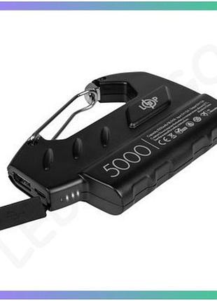 Зовнішній акумулятор power bank lp pr522 5000mah 10w універсальний зарядний пристрій для гаджетів