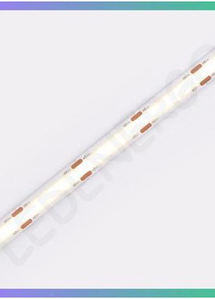 Світлодіодна стрічка colors cob 48v 10w 830lm 3000k 5м для освітлення меблів ціна за 1м відвантаження бобінами по 5м