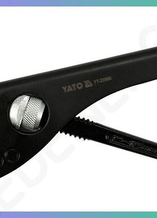Ключ к труб yato с разводом губок 45 мм глубина 20 мм длина 175 мм для сантехнических работ