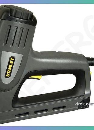 Сетевой степлер stanley для скоб типа g 6-14 мм и гвоздей типа j 12-15 мм для строительства