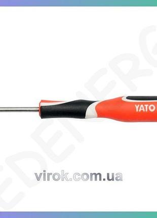 Викрутка зіркова yato torx t8 50 мм прецизійна для ремонту та монтажу інструмент для майстра