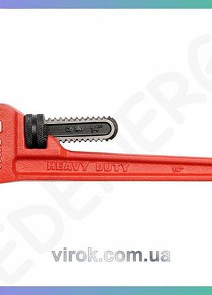 Ключ трубный yato 350 мм 14" максимальный диаметр 2" 50 мм для сантехнических работ