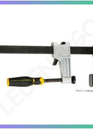 Струбцина f-подібна stanley fatmax 800мм сила стиску 635кг затиск для деревообробки затискач