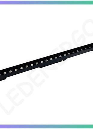 Led світильник трековий магнітний magnetic light 24 вт 4000k 2040 lm чорний для освітлення приміщень