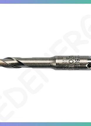 Свердло по залізобетону yato sds+ premium х-тип ø8х110мм 4 різальні ріжучі пруги для буріння бетону