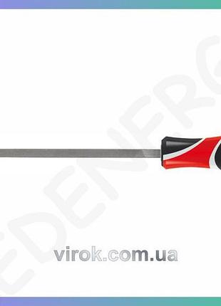 Напильник по металу yato квадратний 250 мм грубий для обробки металу та виробів з металу