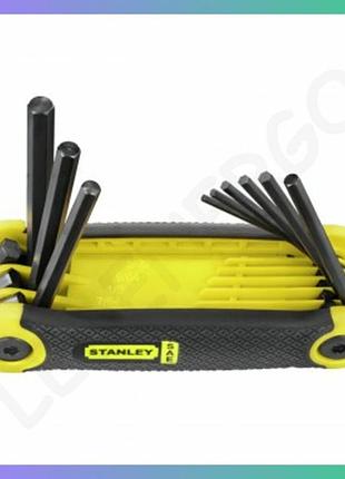 Набор ключей шестигранных stanley 9 ед для ремонта авто механический инструмент для механики