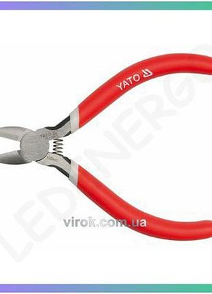 Бокорезы yato 100мм для нарезки кабеля электромонтажный резак 60crv