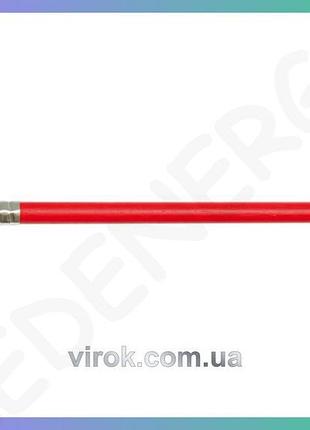 Резиновый скребок vorel 50 см для чистки окон и деревьев держатель для уборки