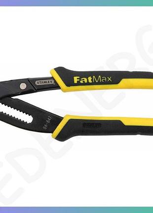 Переставные клещи stanley fatmax 200 мм регулируемые плоскогубцы для работы с металлом