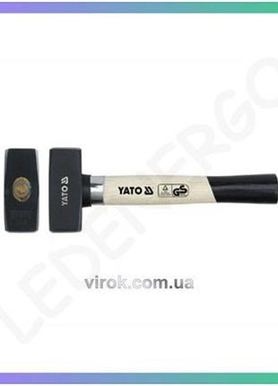 Кувалда yato 1 кг 260 мм тяжелый молоток для строительства и ремонта инструмент для работы