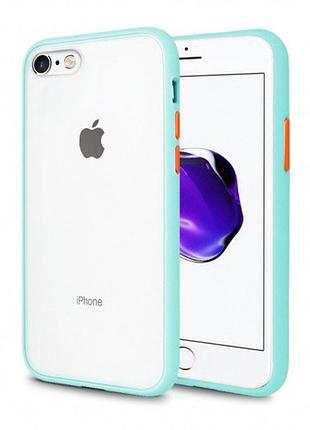 Протиударний чохол avenger case для iphone 7 (05) sky blue