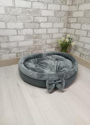 Лежак для котів та собак серце, s 57*51 см