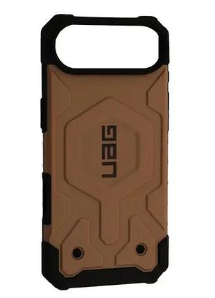 Чохол ударостійкий uag new pathfinder colors magsafe for iphone 17 air brown