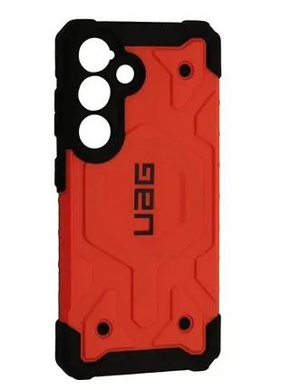 Чохол ударостійкий uag new pathfinder colors magsafe for samsung s24/ s25 orange