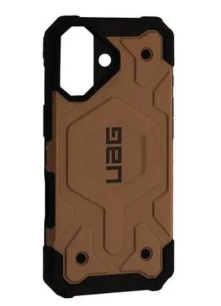 Чохол ударостійкий uag new pathfinder colors magsafe for iphone 17 brown