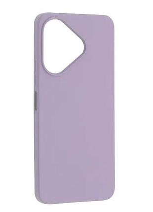 Чохол silicone case full for xiaomi redmi 13/poco m6 4g lilac