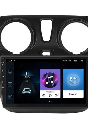 Штатная магнитола lesko для renault lodgy 2012-2022 экран 9" 1/16gb wi-fi gps base