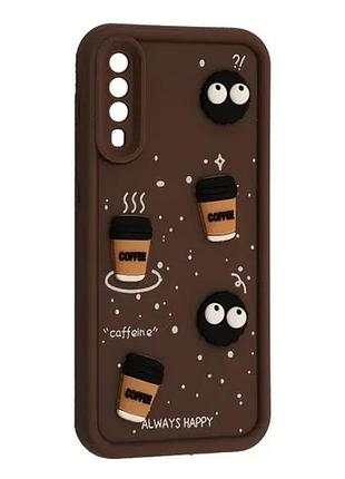 Чохол happy для samsung a30s brown