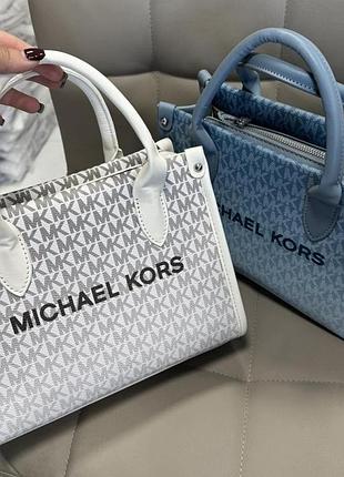 Женская сумка michael kors, сумка майкл корс, брендовая сумка, модная сумка, офисная сумка белий