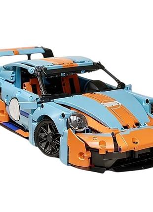 Конструктор porsche 911 1314 деталей на 36 сантиметрів, машина technic порше