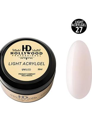 Жидкий акригель light acrygel 27 hd hollywood